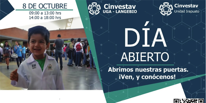 Regresa “Día abierto” a Cinvestav y UGA Langebio