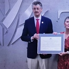 Reconocimiento a  Dra. June Simpson por el Consejo Regulador del Tequila