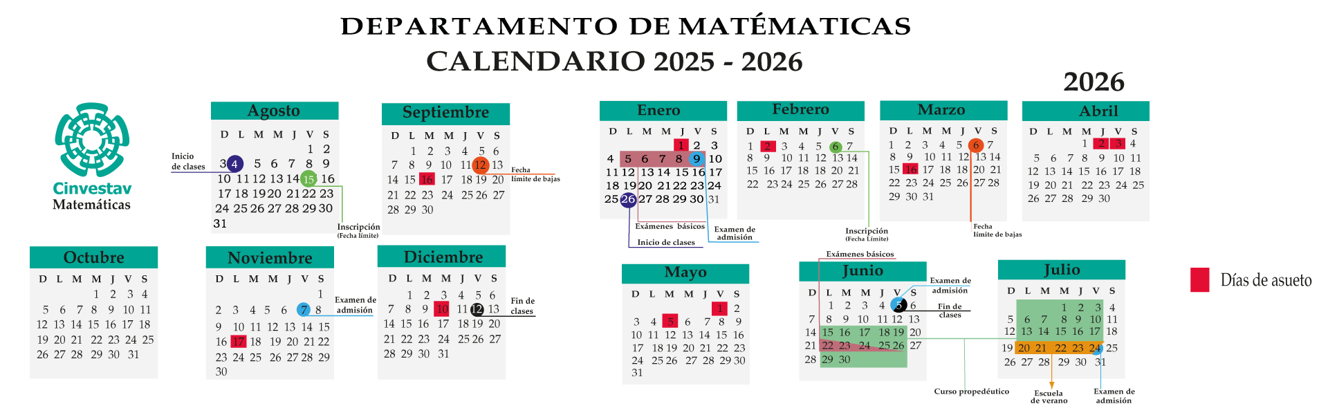 Banner calendario