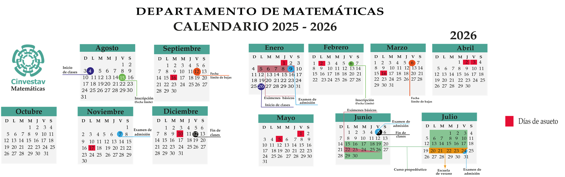Banner calendario