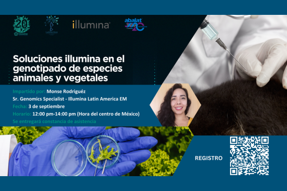 Webinar "Soluciones illumina en el genotipado de especies animales y vegetales"