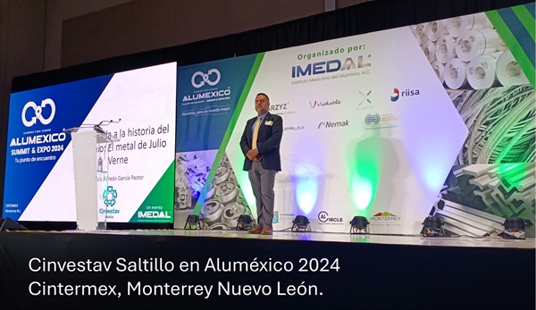 Cinvestav Saltillo en Aluméxico 2024