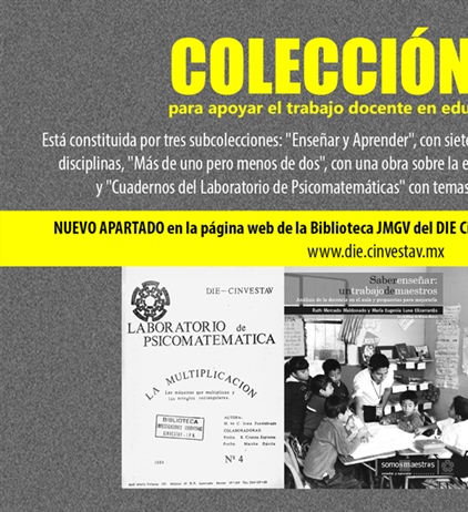 Colección DIE para apoyar el trabajo docente en educación básica