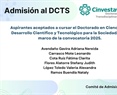 Convocatoria 2025: Doctorado en Ciencias en Desarrollo Científico y Tecnológico para la Sociedad