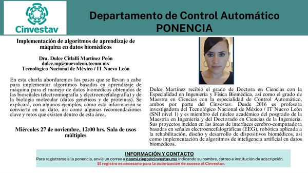 Ponencia Dulce Citlalli Martínez Peón
