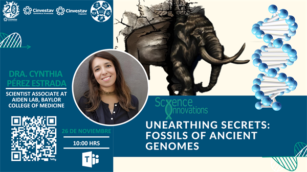 Seminario Science Innovation: "Unearthing secrets: Fossils of ancient genomes"