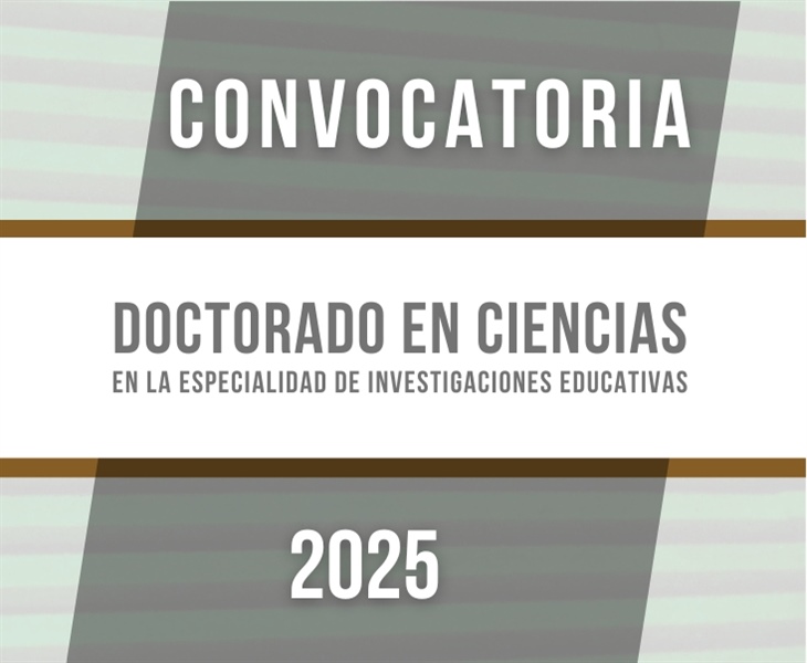 Doctorado. Departamento de Investigaciones Educativas