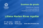Maestría.Examen de grado