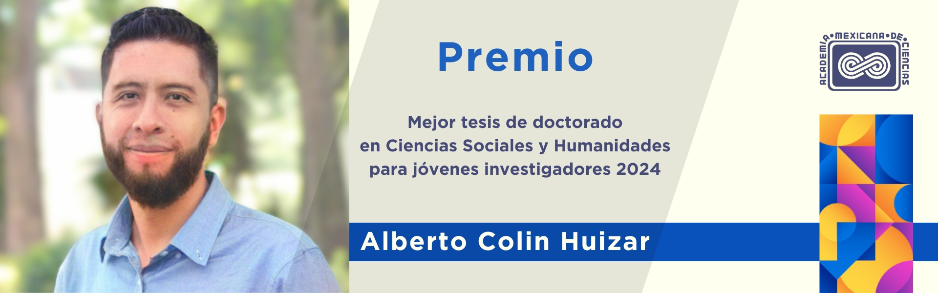 Premio: Mejor tesis de doctorado en Ciencias Sociales y Humanidades para jóvenes investigadores 2024