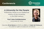 Conferencia: A University for the People.