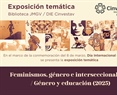 Exposición temática. Biblioteca JMGV / DIE Cinvestav