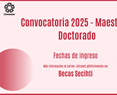 Convocatoria 2025