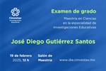 Maestría. Examen de grado