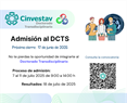 Convocatoria Admisiones 2025