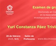Doctorado. Examen de grado