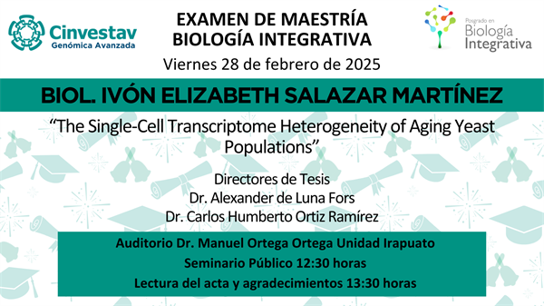 Examen de maestría de BIOL. Ivón Elizabeth Salazar Martínez