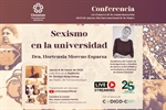 Conferencia. Sexismo en la universidad