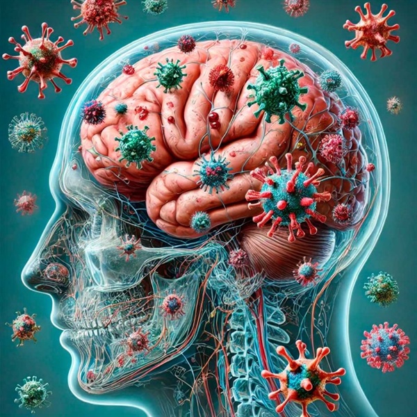 ¿Los virus pueden tomar el control de mi cerebro?