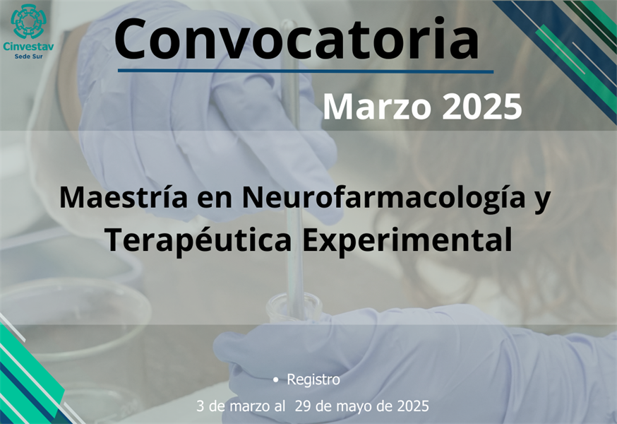 Maestría 2025. Departamento de Farmacobiología