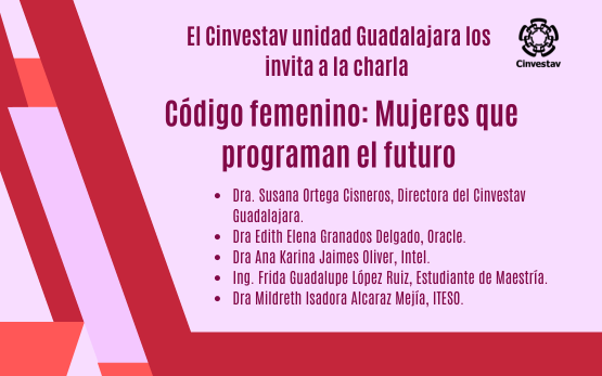 Charla El código femenino: Mujeres que programan el futuro