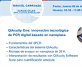 1er Taller de PCR digital para la cuantificación absoluta de ácidos nucleicos de muestras biológicas: