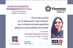 Conversatorio. Currículo oculto en la educación secundaria: una mirada autoetnográfica desde la colonialidad del poder