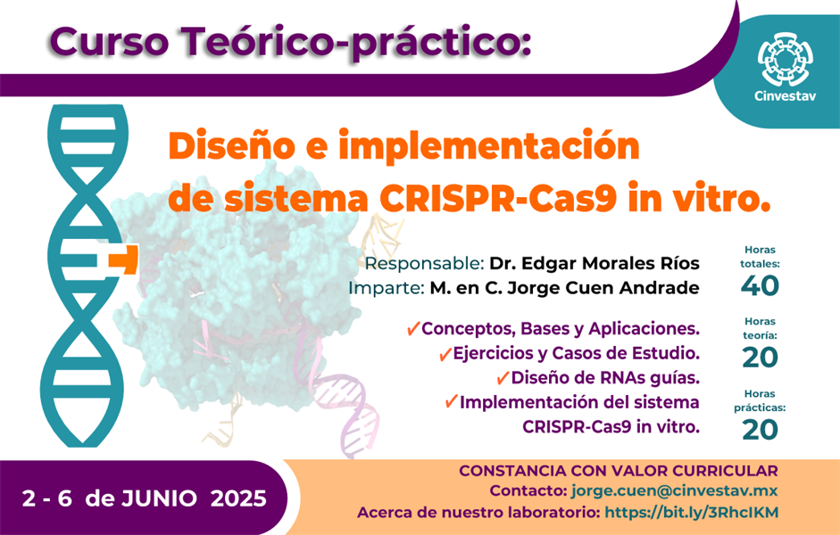 Diseño e Implementación de sistema CRISPR-Cas9 in vitro