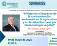 Mitigando el impacto de la contaminación ambiental en la agricultura y en la salud humana por biotecnología vegetal