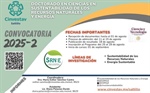 Convocatoria Doctorado en Sustentabilidad de los Recursos Naturales y Energía