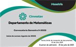 Admisión a Maestría