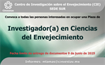 Convocatoria de Investigador(a)