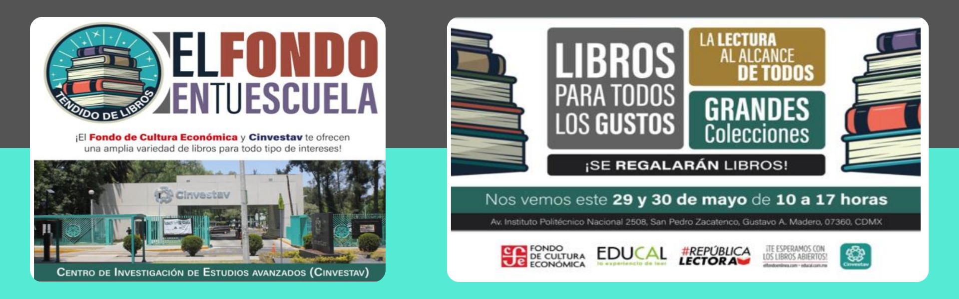 Tendido de libros