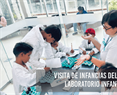 Visita de infancias del DIF al Laboratorio infantil