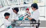 Visita de infancias del DIF al Laboratorio infantil