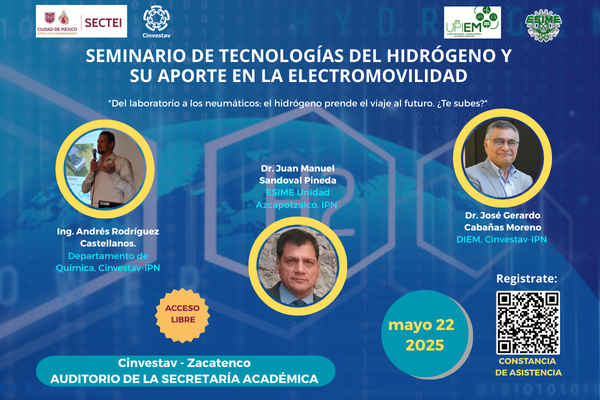 Seminario de tecnologías del hidrógeno y su aporte en la electromovilidad