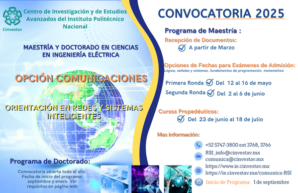 Convocatoria IE  Comunicaciones RSI 2025
