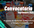 Doctorado Septiembre 2025. Departamento de Farmacobiología