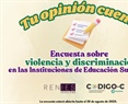 Encuesta nacional sobre violencia y discriminación en las Instituciones de Educación Superior