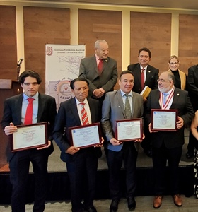 Distinguen a Juan Muñoz Saldaña con el premio ingeniero Hilario Ariza...
