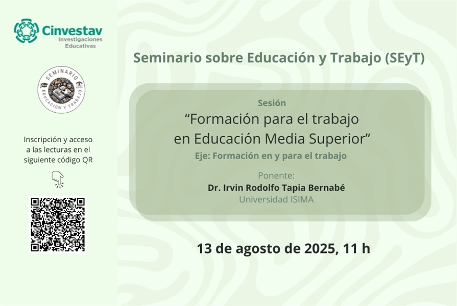 SEyT sesión 06. Formación para el trabajo en Educación Media Superior