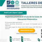 Aspectos prácticos en el uso de las bases de datos en  Educación Matemática