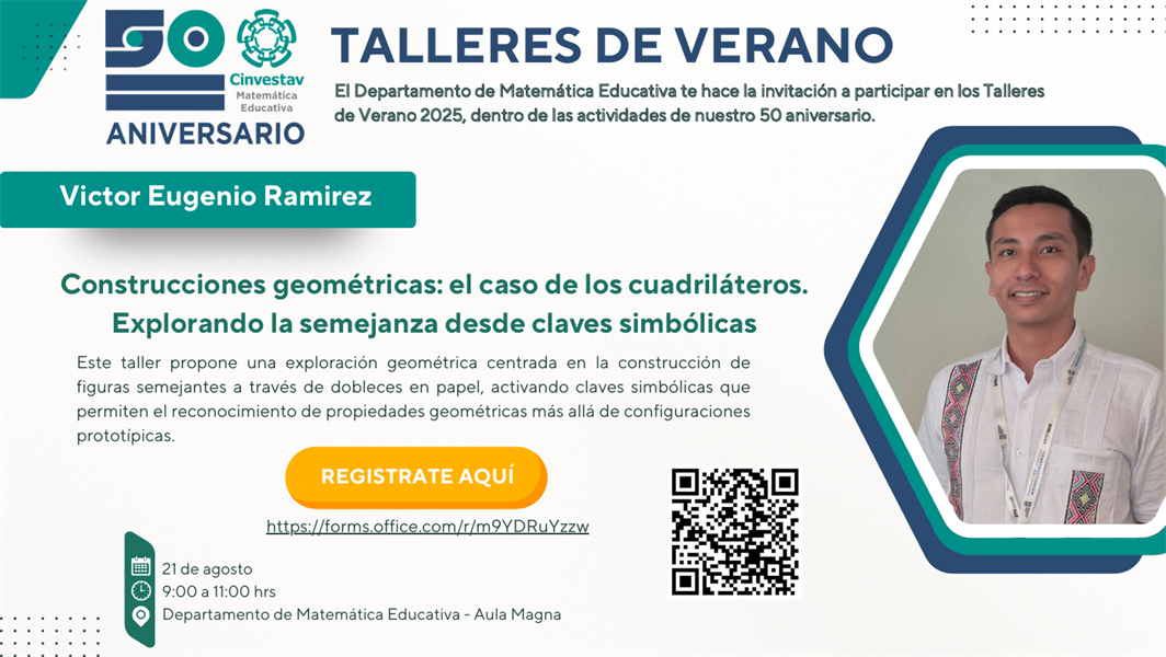 Construcciones geométricas: el caso de los cuadriláteros.  Explorando la semejanza desde claves simbólicas