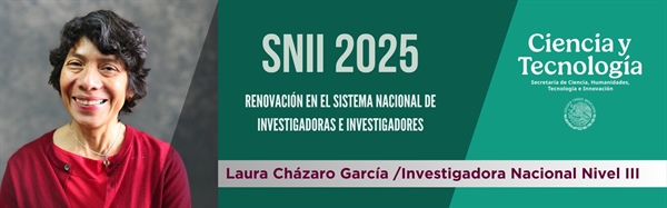SNII 2025. Investigadora Nacional Nivel III