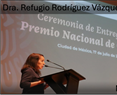 Refugio Rodríguez Vázquez - Premio Nacional de Ciencias