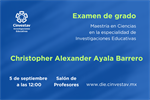 Maestría. Examen de grado