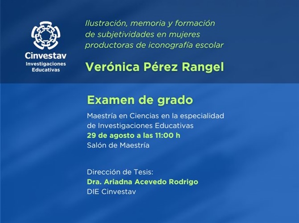 Maestría. Examen de grado.