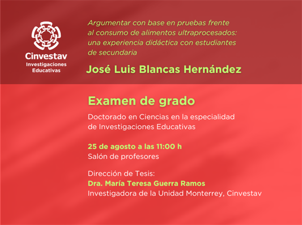 Doctorado. Examen de grado