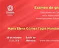 Doctorado. Examen de grado