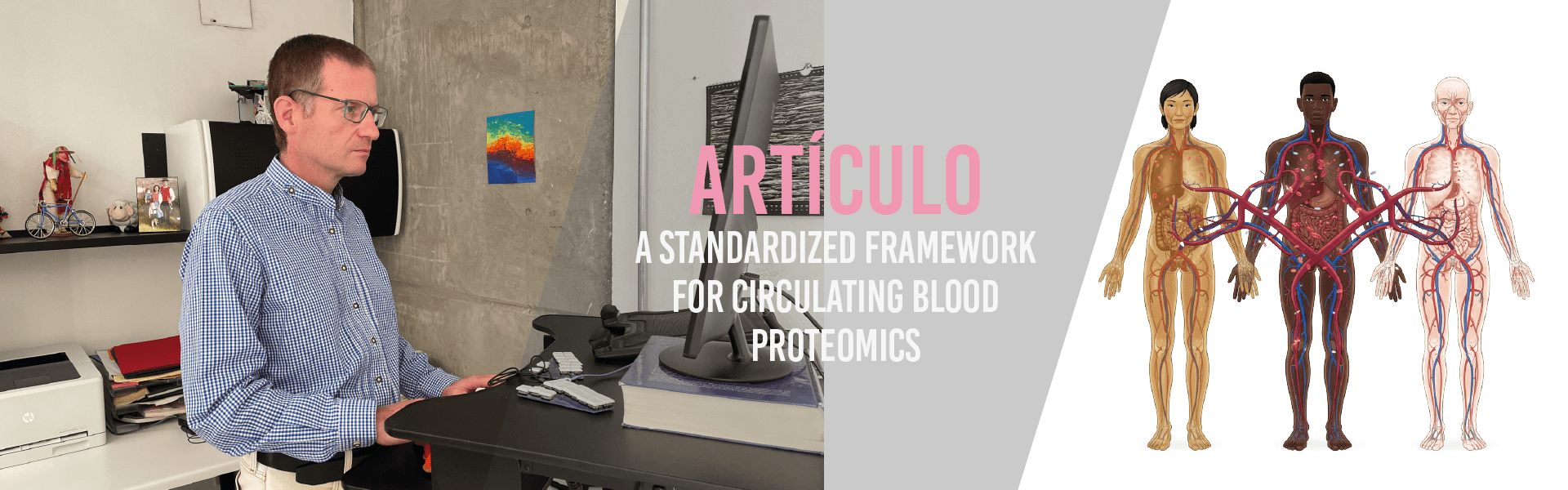 A standardized framework for circulating blood proteomics