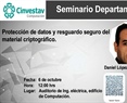 Protección de datos y resguardo seguro del material criptográfico